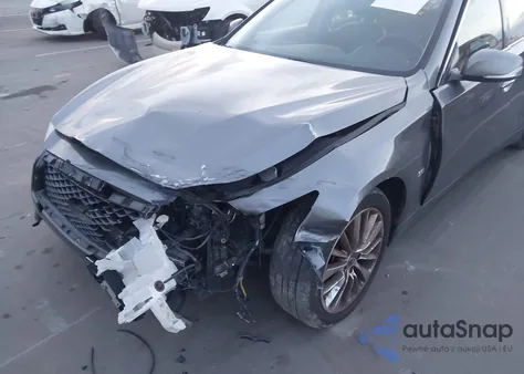 2018 Infiniti Q50 3.0T Luxe from USA, damaged, VIN JN1EV7AR2JM438271